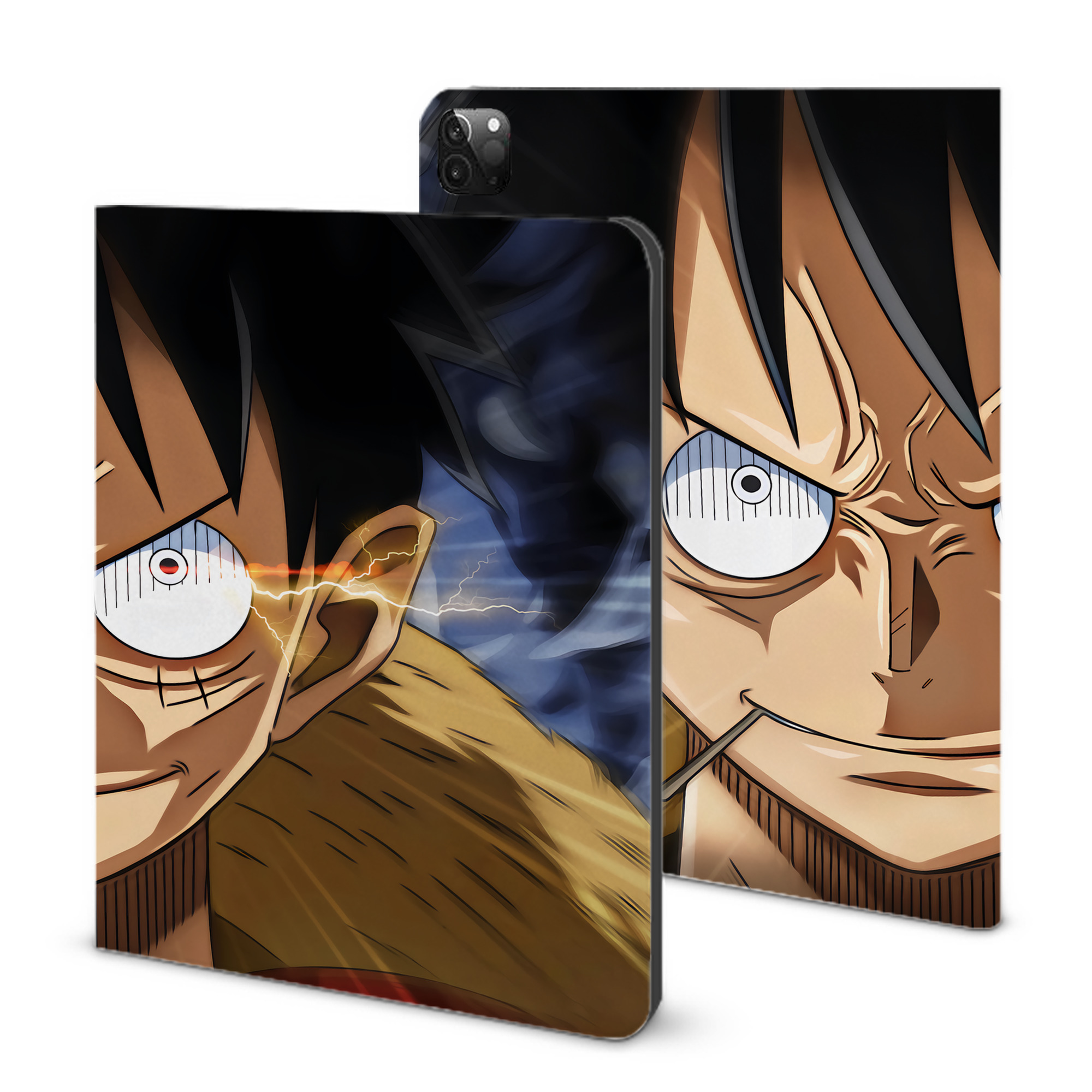 （画像用） ワンピース ONE PIECE IPadケース ペンホルダー付き ブックスタイルデザイン